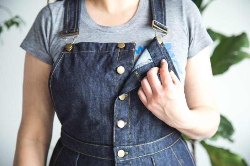 My Jenny Overalls with Center Front Buttons | Closet Core Patterns
