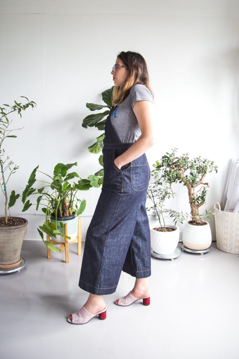 My Jenny Overalls with Center Front Buttons | Closet Core Patterns